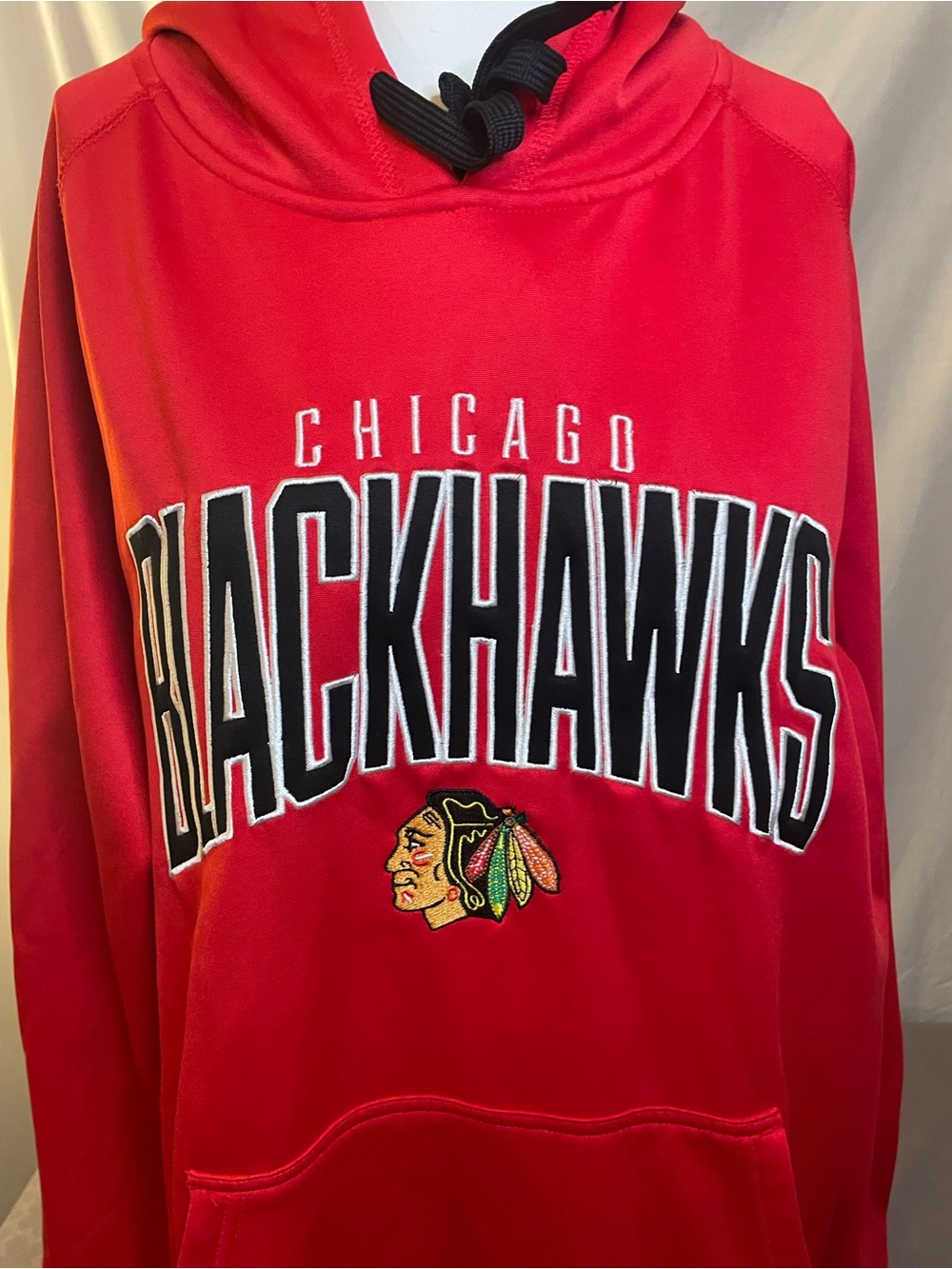 NHL Chicago Blackhawks Red Crewneck Hoodie